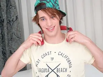 Draped lad Daniel needs a acquaintance to have fun with