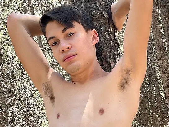 Greased Up Penis In The Forest - Danny Bianchi