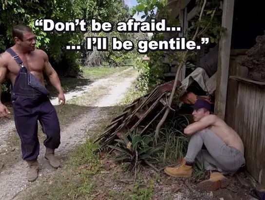 Draven Navarro and his sonnie take turns boning Bar Addison's farm in public