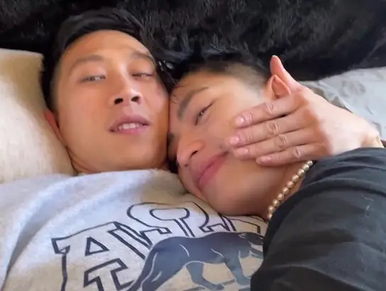 Tyler Wu & Sam Vu share a super-fucking-hot uncircumcised uncensored POINT OF VIEW hookup gauze with Asian studs