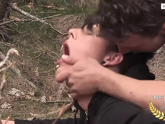 Witness Thomas Dyk & his hetero buddy get wild in this remastered gig of "Sans A Condom Road Excursion"