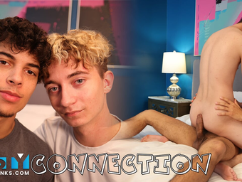 Jordan and Caleb Realize What They're Craving For: A Insatiable Sans a condom Jock School Bang-out with Youthfull School Boys