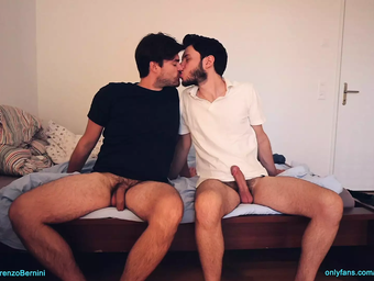 Youthfull ambisexual stud gets man meat and bare in front of his heterosexual pals in a naughty voyeuristic madness