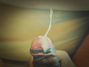Get ready for a deep internal cumshot in your snatch as this super-steamy pornographic star wanks off and shoots a steaming blast