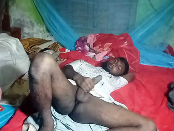 Desi teen lad takes on Indian grandpa's huge black dick in a hot anal flick