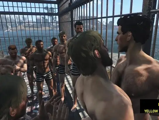 Doc pounds boy's ass with his jail buddies in steamy gangbang