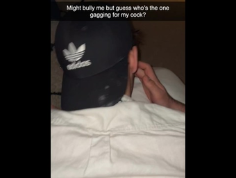 Kyle and Kam caught in the action of wanking off in college uniform
