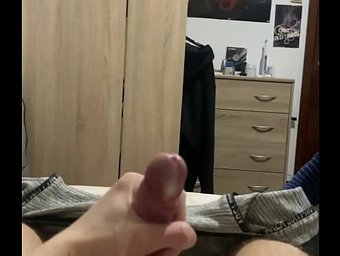 Johnny3569 jerks and nutt's youthfull Cool Nubile Lad in POINT OF VIEW