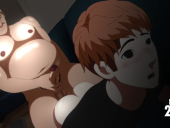 JUICEANIME's 2024 animebareback dream: A lush Latina's ample caboose and round fuckbox get barebacked by a hefty