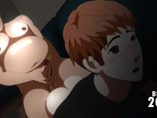 JUICEANIME's 2024 animebareback dream: A lush Latina's ample caboose and round fuckbox get barebacked by a hefty