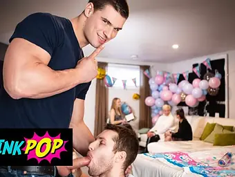 Malik Delgaty's Hairy Ass Takes On Big Dick In Twinkpop Bareback Orgy