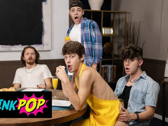 Drake Von gets a raw and steamy doggystyle with his hot friend Joey Mills