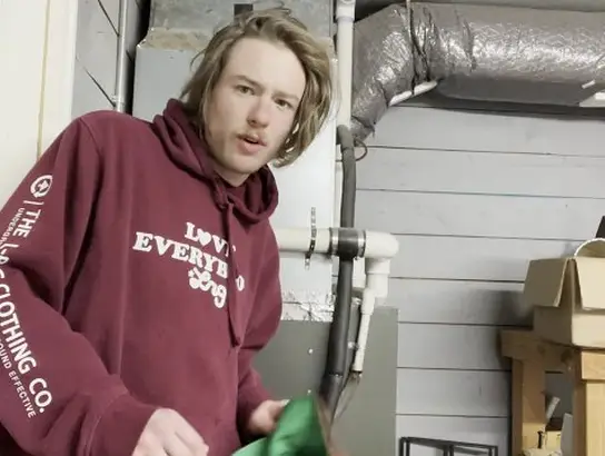 Yoursexyboi9 gets a rough shake-up from a big dick when caught in the act