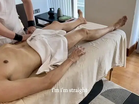 ReddieXXL & Nick_Nivero seduce and fuck their hung masseuse in a happy ending massage