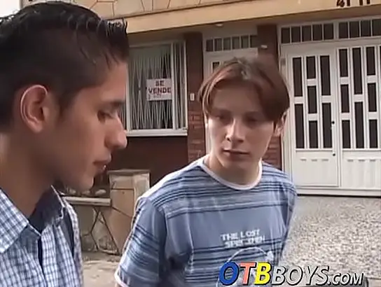 Latino hunk dangles his buddy's ass and makes him jizz with his tight ass