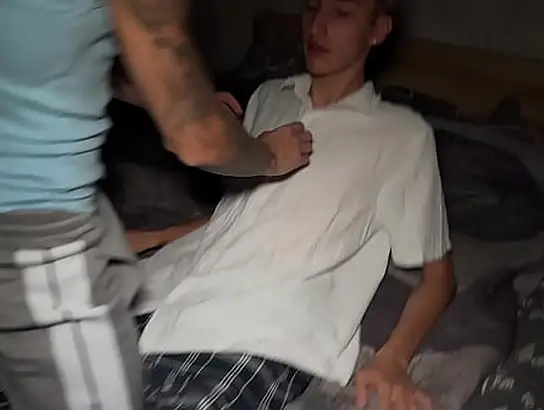 Sandro Jenner & Falcon Al return from the party & get their tight buttholes filled with cum