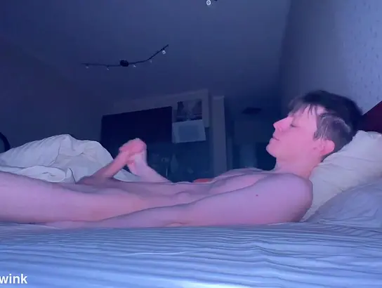 Watch Evgeny Twink get off on a massive dick while being a tight-bodied amateur babe