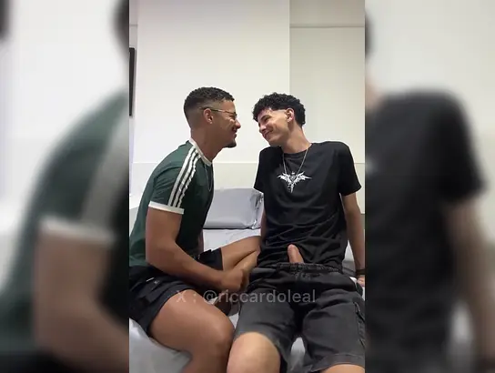 Watch as Ricardo Leallx and Biell mercilessly pound their young friend in tight boy shorts