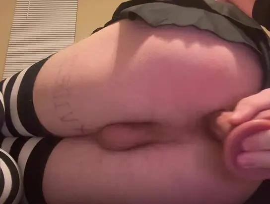 Femboy Twunk enjoys a hardcore pussy play with her pink pussy